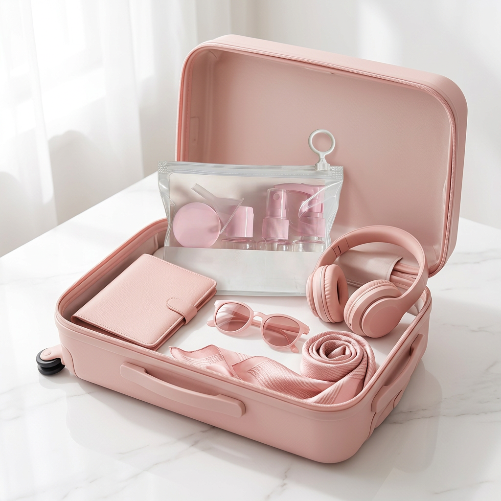 Részlet - Koffer Flat Lay